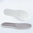 SIRTERIQ Memory Foam Shoe Insole, Shock Absorption Sports Inserts Anti-Slip Cropable Insoles Arch Support Orthotic Insoles Soft Elastic Insoles for Men Women (Gray, 7-10) gallery image