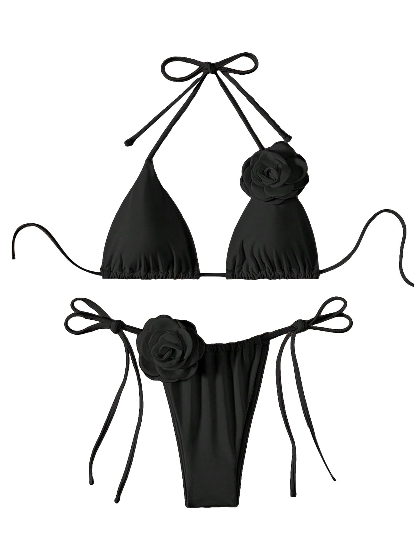 Aurelia | Women’s Two-Piece Swimsuit Set with Triangle Top main image 1