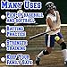 Aluminum Baseball Bat - 28-30 Inch 35 Oz - Softball, Self Defense, Batting Practice, Pickup Games and Home Security - Metal Tball Bat - KOTIONOK
