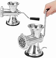 Vista 9 de Molino Para Moler Carne Stuffg Aleación de Aluminio Manual Picadora de Carne Embutidora de Salchicha Máquina Rectificadora de Accesorios de Cocina
