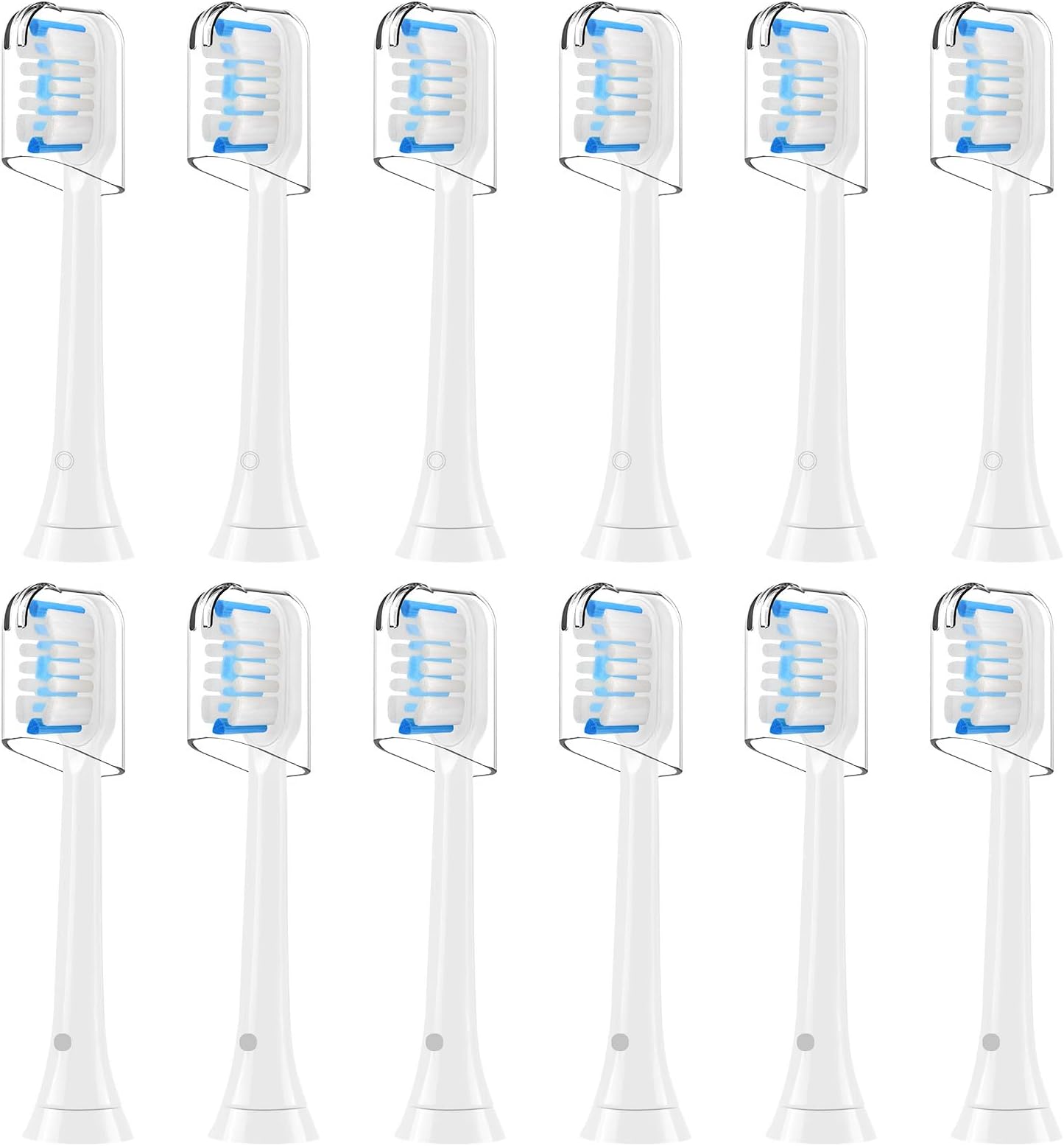 Replacement Brush Heads Compatible with AquaSonic Black Series, Vibe Series, Black