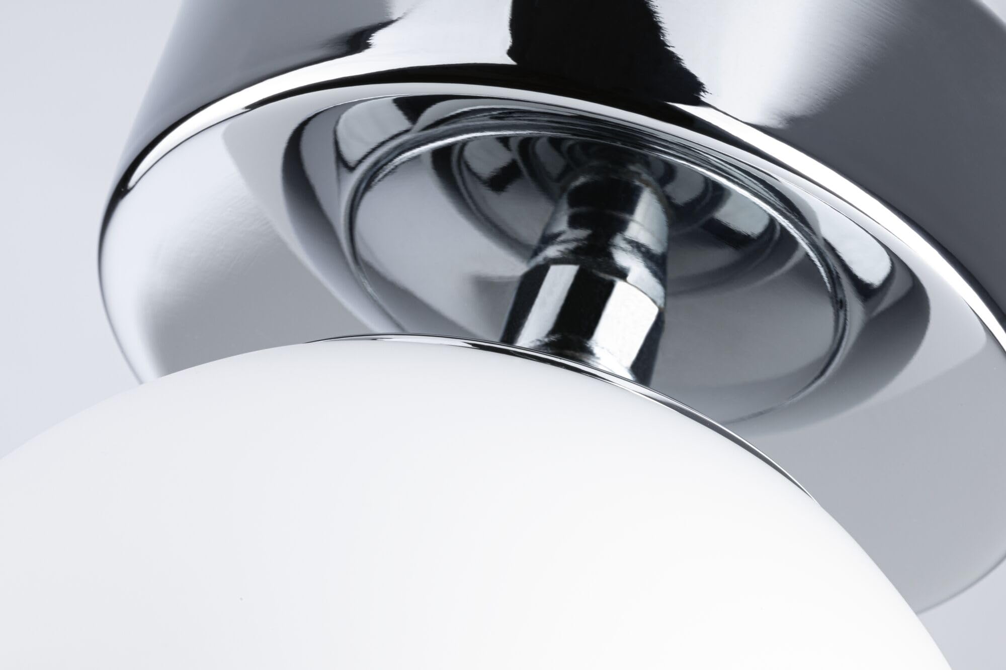 Paulmann 71064 Plafón LED Selection Bathroom Gove IP44 3000K 400lm 230V 5W, cromado, satinado luminaria de baño