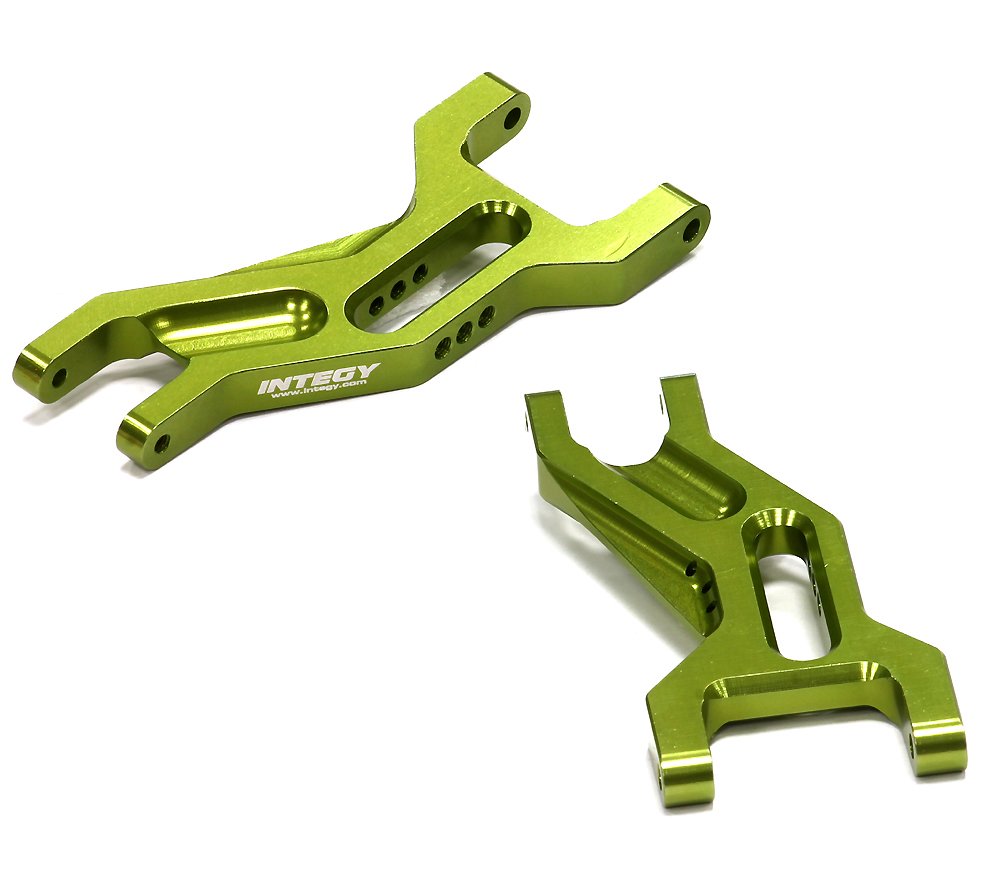 Integy RC Upgrades for Traxxas 2WD, Billet Machined Front Suspension Arms for Traxxas 1/10 Slash 2WD