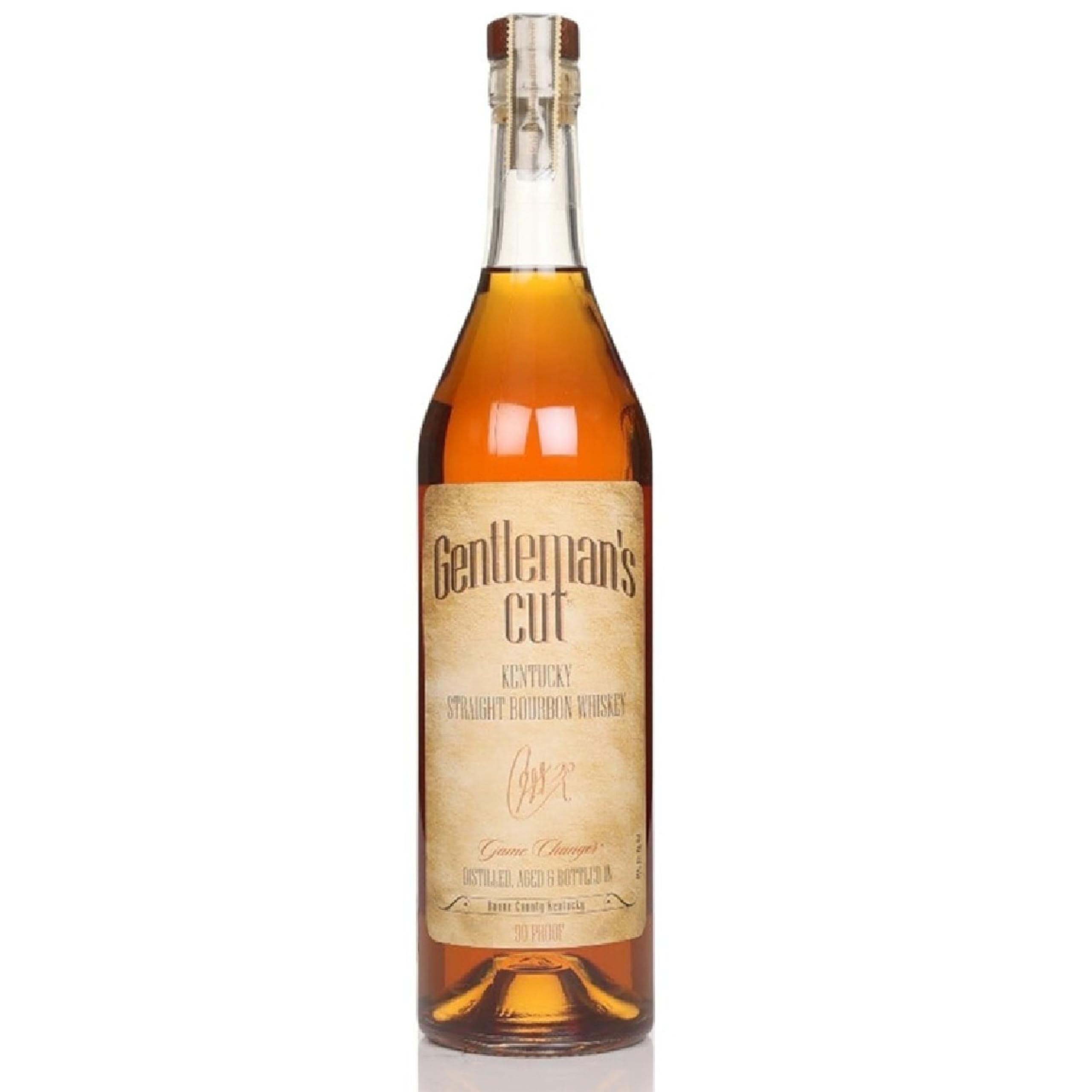 Gentleman’s Cut Kentucky Straight Bourbon Whiskey by NBA Star Stephen Curry – Small Batch 5–7 Year Old Bourbon – 75cl Bottle, 45% ABV – Smooth Bourbon Gift for Sipping