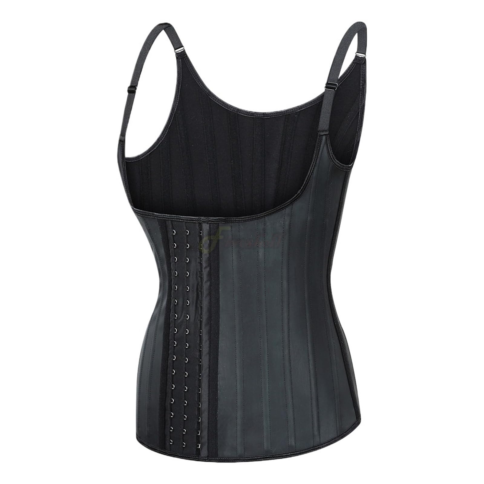 Fajas Reductoras Mujer Body de Mujer, Moldeador de Cuerpo, corsé con Tirantes, Ropa Moldeadora, Chaleco Deportivo Moldeador(Black,XS)