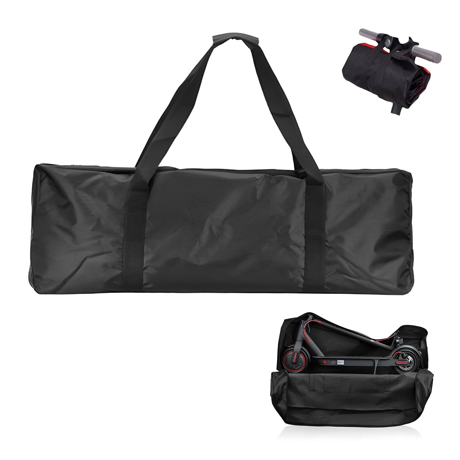 YedZen Electric Scooter Bag for Xiaomi M365/Pro/1S, 600D E-Scooter Carrying Bag with Handle Strap and Double Zippers, Electric Scooter Storage Bag