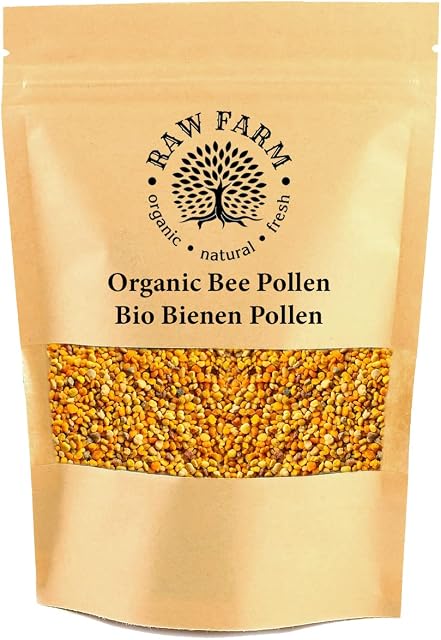 1 kg Organic Bee Pollen, Raw, Unheated, Pure and Fresh