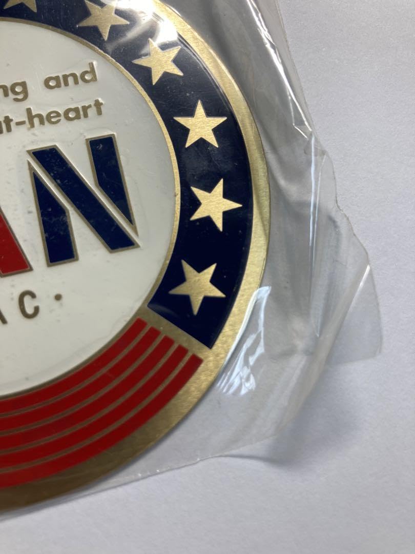 VAN JAC プレート ステッカー（黒） Amazon.co.jp: VAN JAC ヴァンヂャケットプレート型ステッカー黒