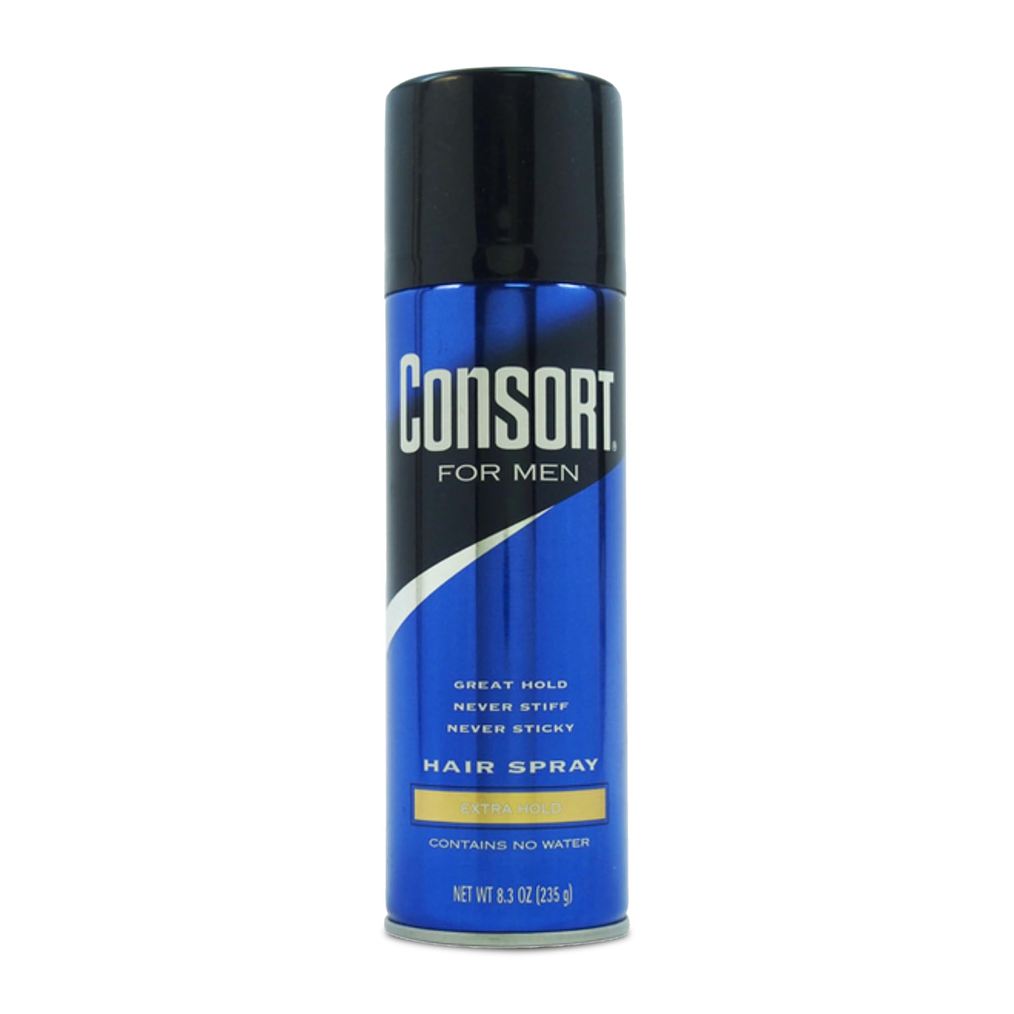Consort Extra Hold Hair Spray Aerosol for Men, 8.30 Ounce