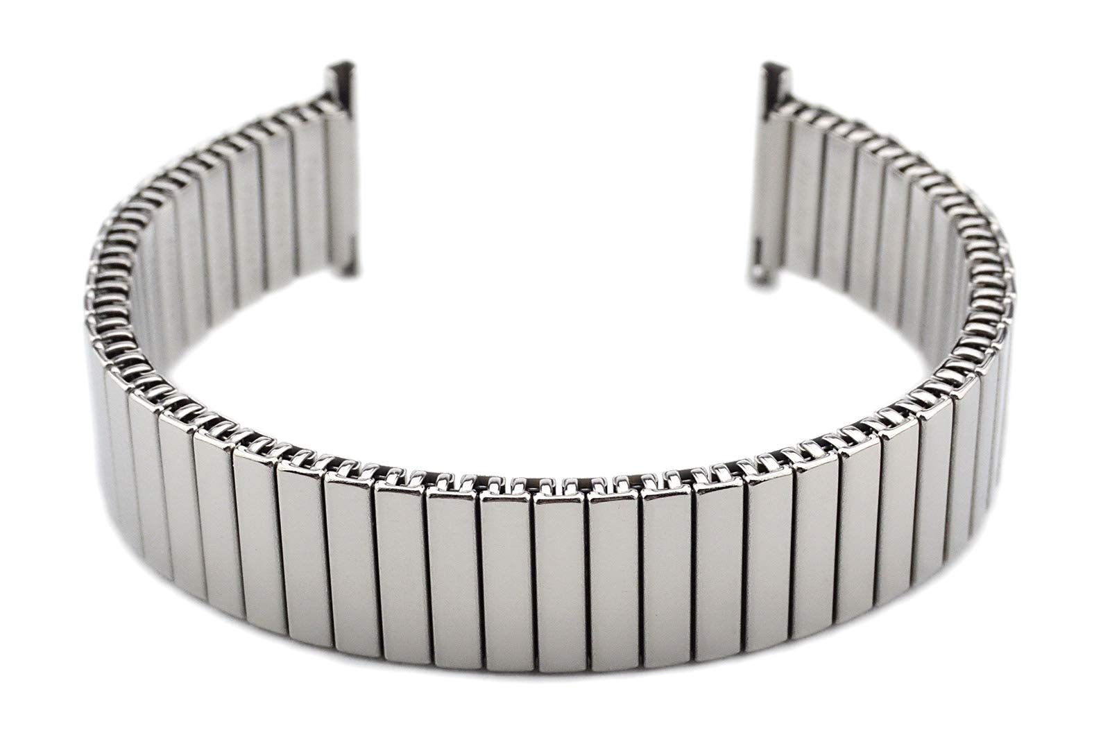 Rowi Fixoflex S Bracelet de montre en acier inoxydable L316 Doré 20 mm Fabriqué en Allemagne Emballage origan, Doré, Classique