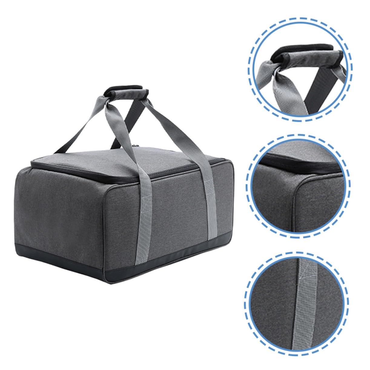 Bolsa para Utensilios Camping Oxford Resistente y Duradera Organizador Portátil para Ollas y Estufa con Asas Reforzadas y Gran Capacidad para Transporte al Aire