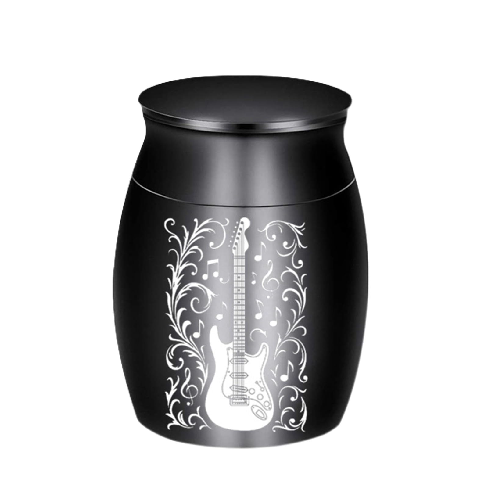 Jemnpela Portable Mini Aluminum Pet Keepsake Cremation Urn Not Full Ashes Storage Container