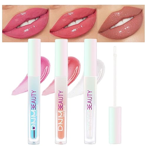 3 piezas de brillo labial que cambia de color con aceite de labios brillo mágico bálsamo labial brillante con cambio de temperatura bálsamo labial
