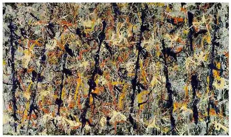 ジャクソン・ポロック絵画・インテリア壁飾りオシャレ インテリア壁飾りキャンバスウォールアート寝室の写真の印刷居間の家の装飾（80x1