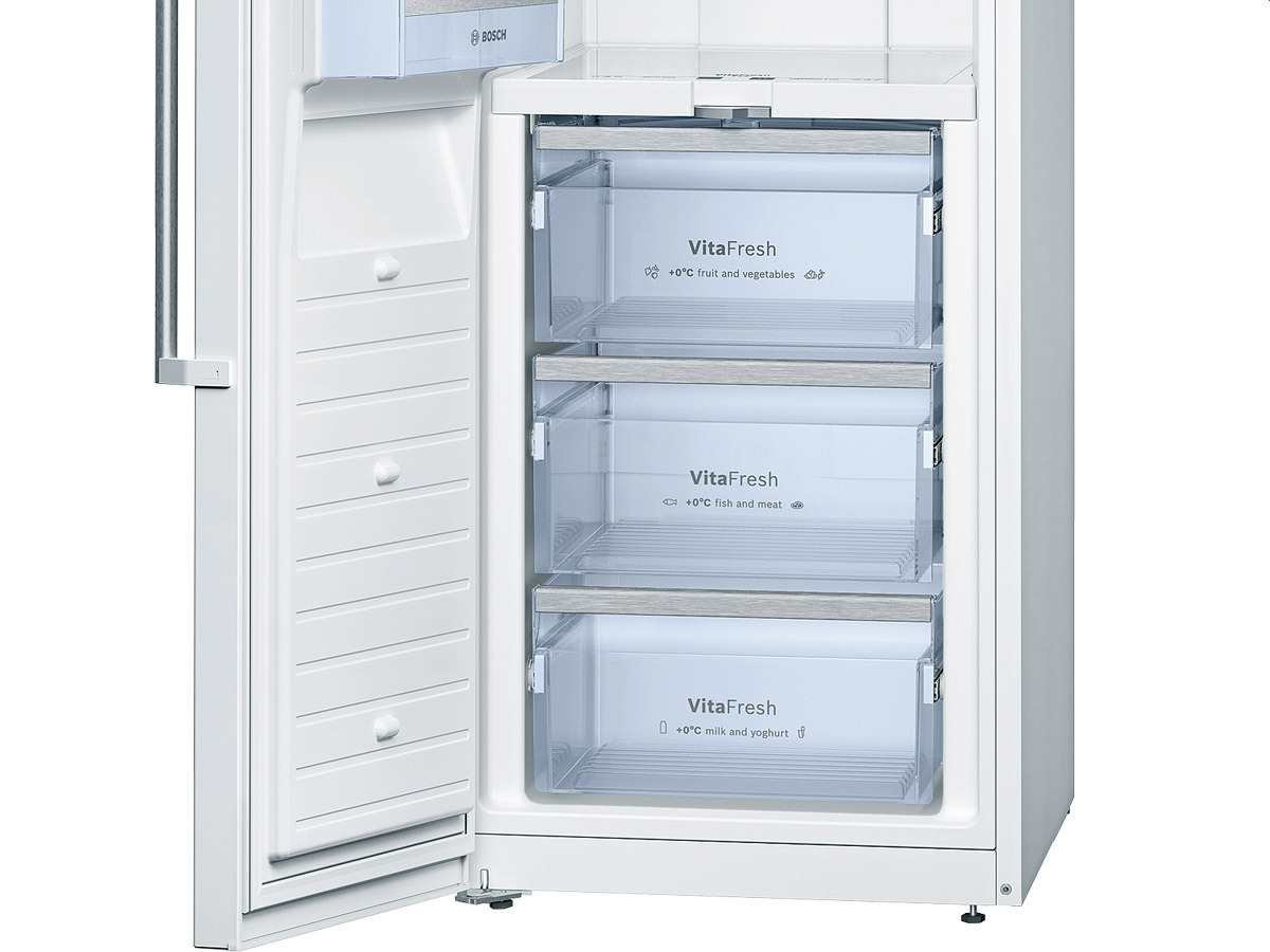 Bosch KSF36PW30 Kühlschrank/A++ / Kühlen: 300 L/Weiß/Vita Fresh/Super Kühlen