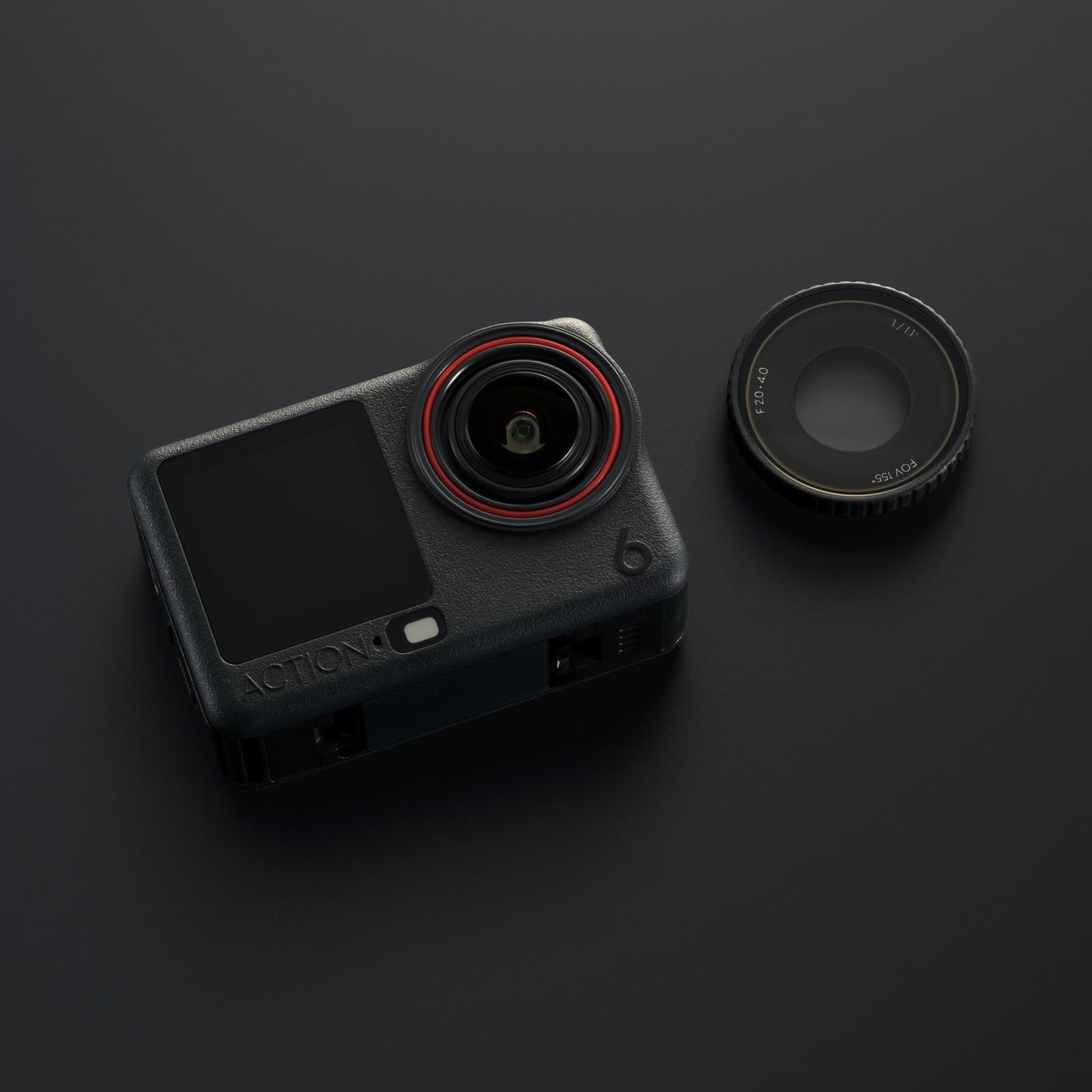 Copriobiettivo in vetro per Osmo Action 6