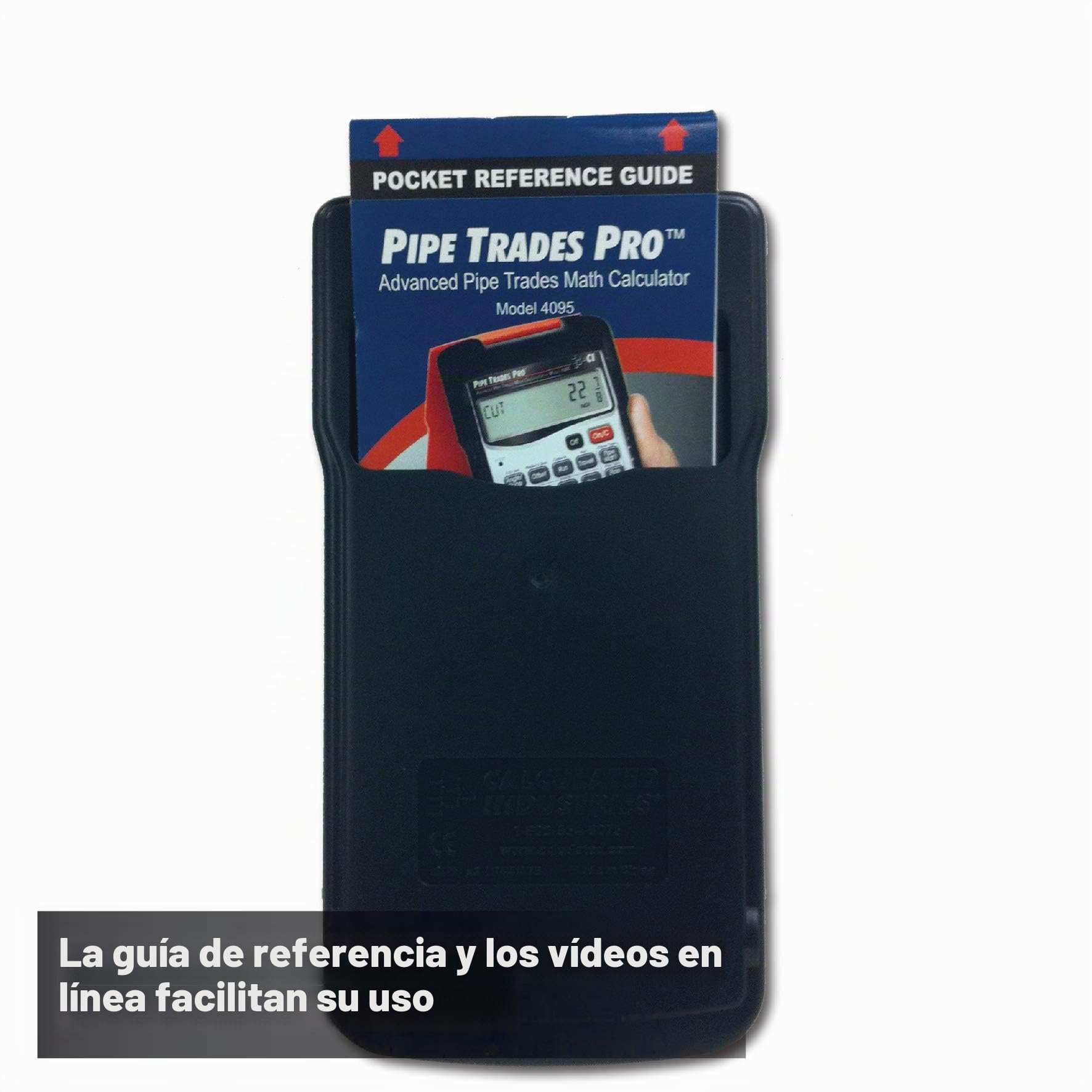 Calculated Industries Pipe Trades Pro Poche - Calculadora científica (Bolsillo, calculadora científica, 12 dígitos, Batería, Plata)