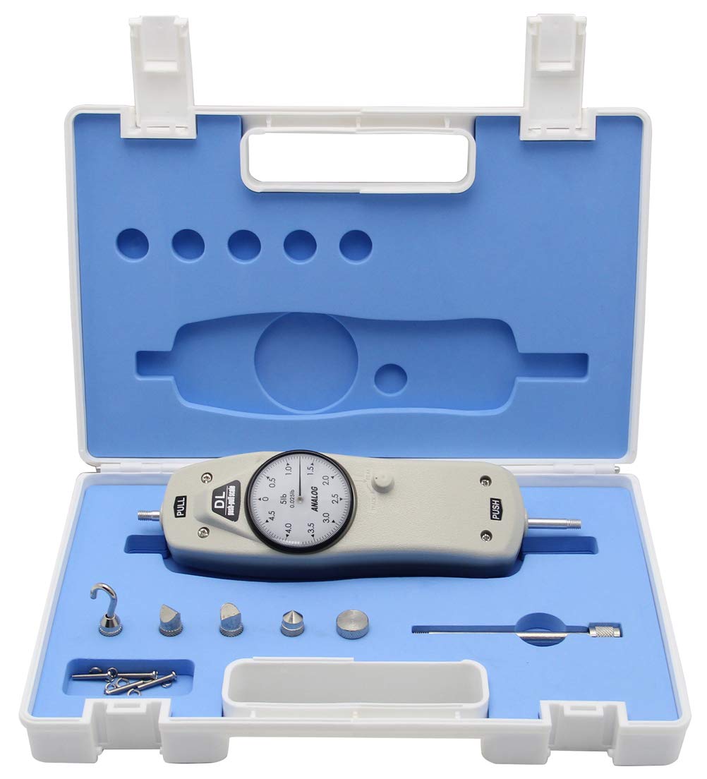 Buy BAOSHISHAN 5lb Push Pull Force Gauge Force Tester Meter with