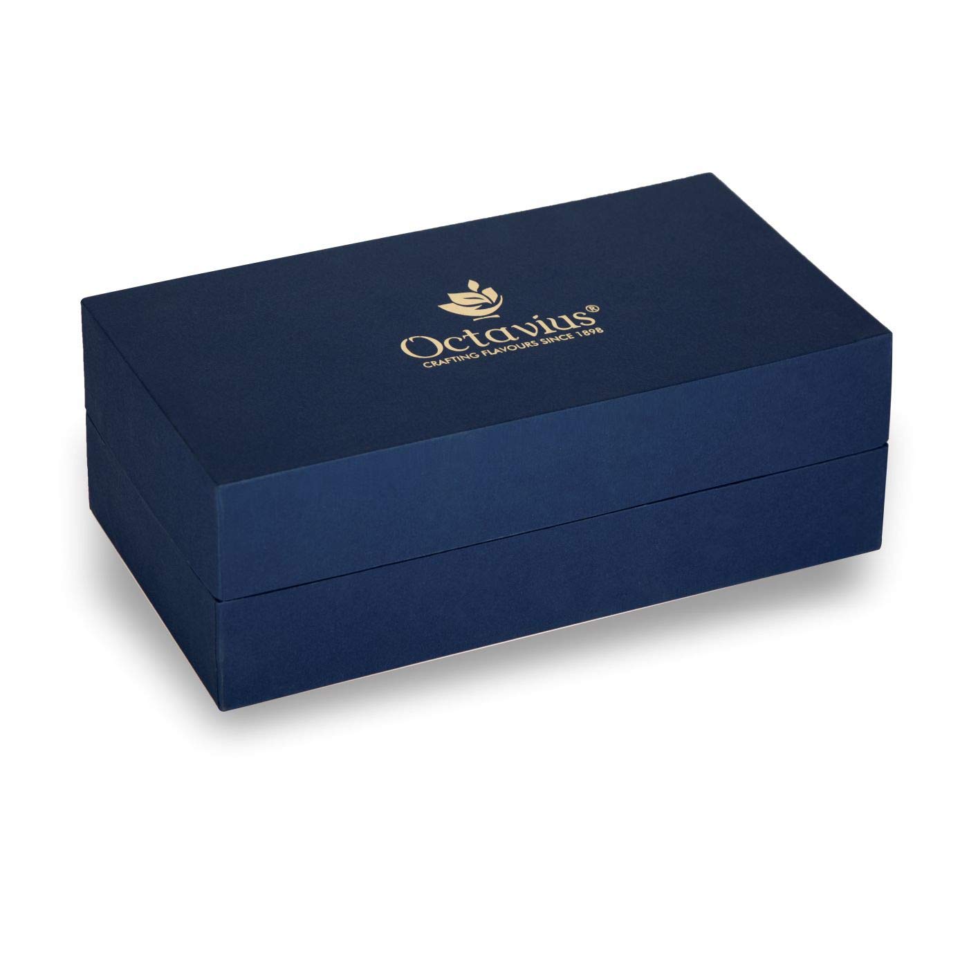 Octavius Tea Treasure | Go Green Infusions | 4 Assorted Loose Leaf Herbal Green Tea | Packed in Charming Cork-Lid Glass Vials | Premium Christmas Gift Hamper |Tea Gift Set For Tea Lovers | 80 GMS 1