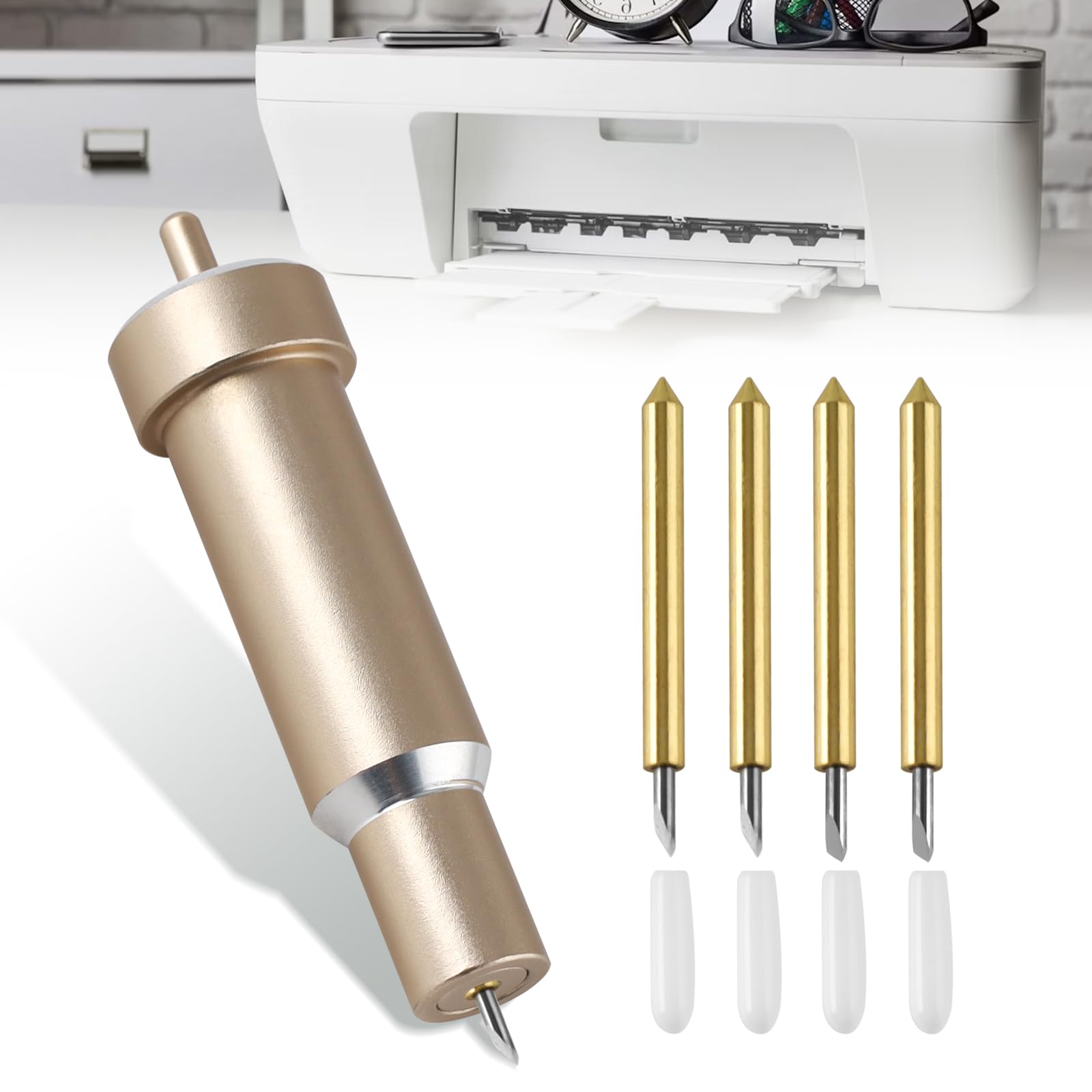 4 lames à pointes fines de rechange Cricut