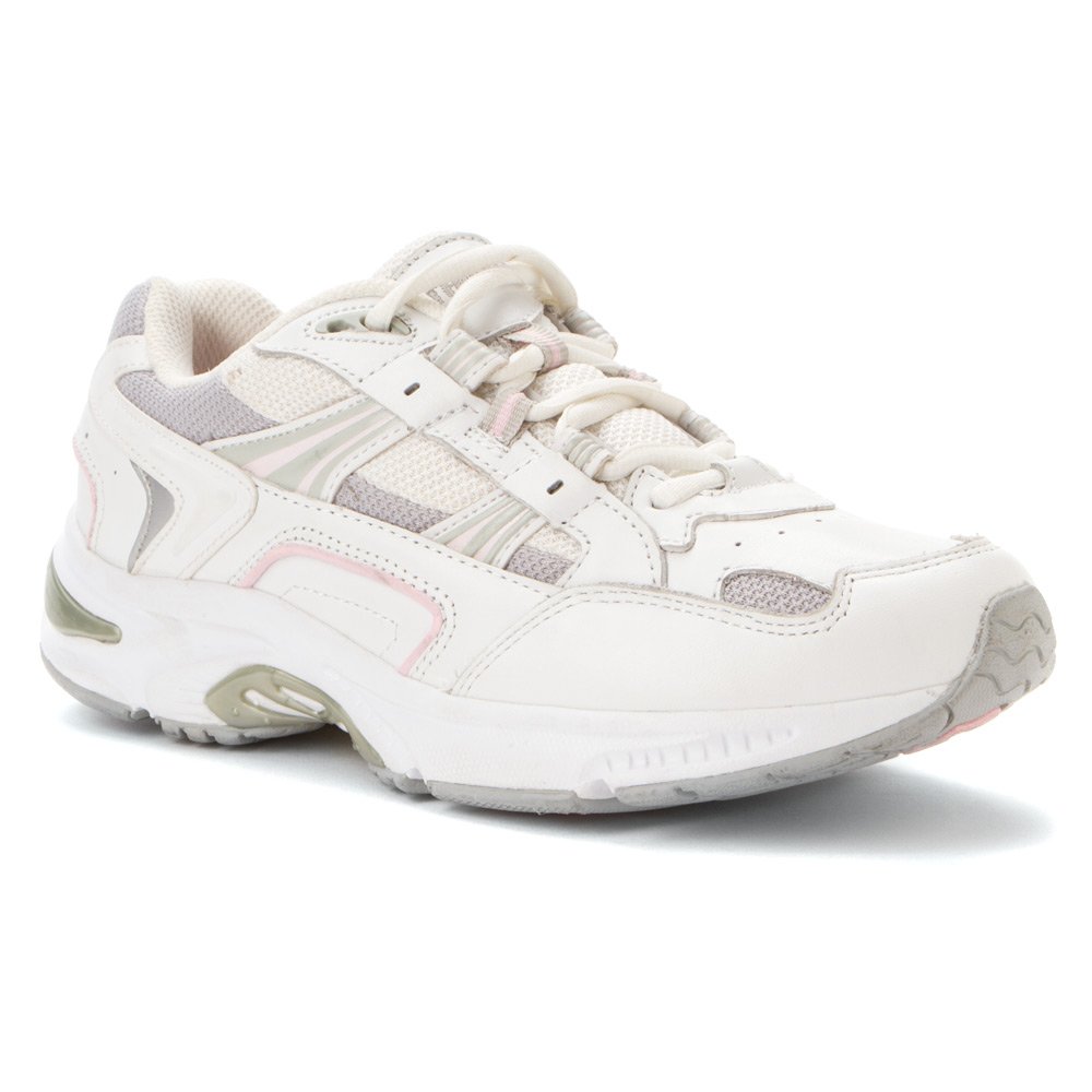 Orthaheel Womens Action Walker Shoes White Pink Size 11 Uk
