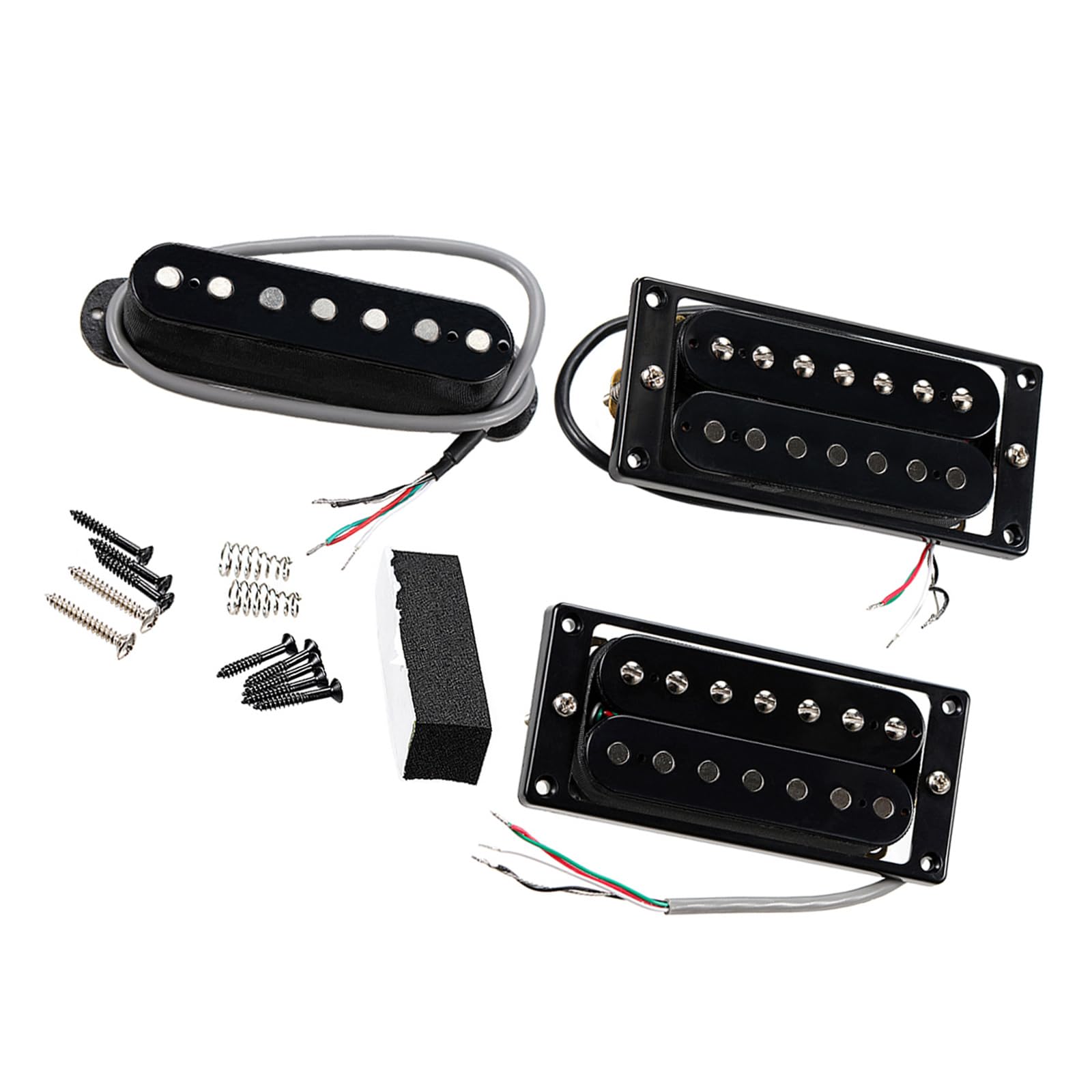 Set di pickup per chitarra a 7 corde con riduzione del rumore migliorata e compatibilità universale per musicisti professionisti