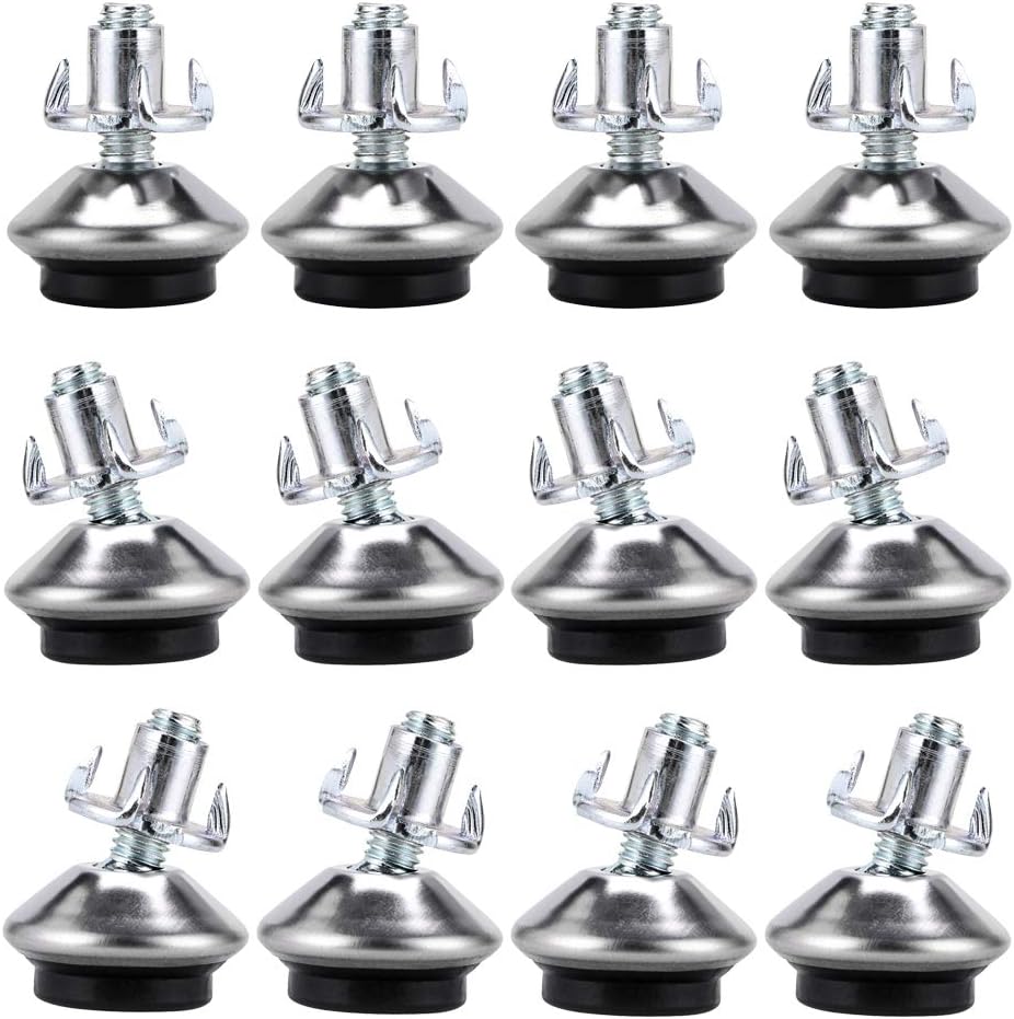 Buy OwnMy M6 Adjustable Swivel Leveling Feet 12 PCS Heavy Duty