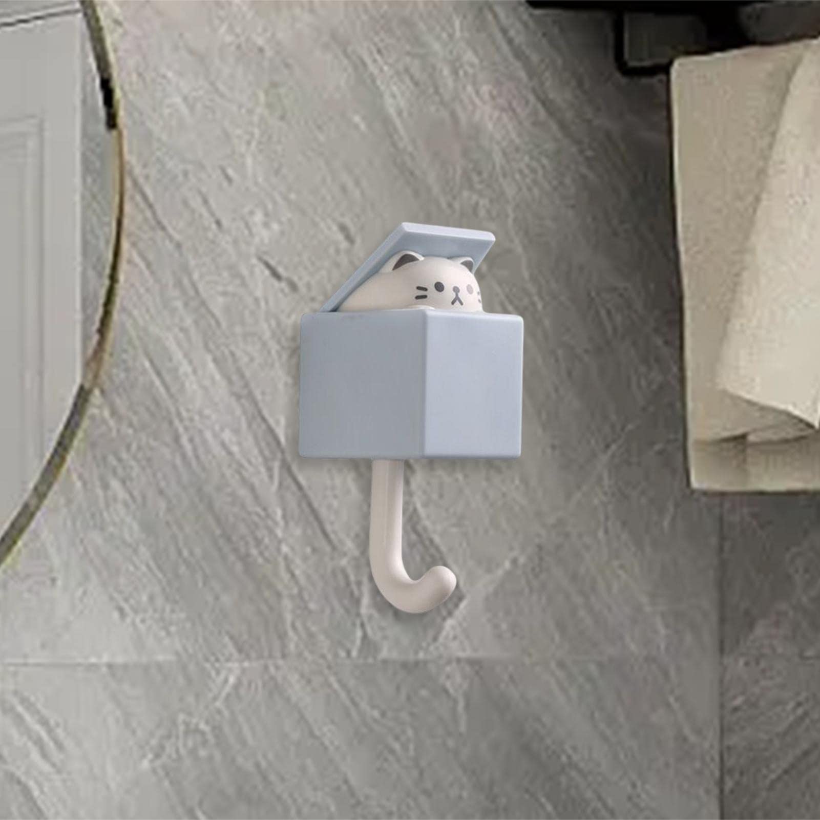 Set Di 3 Ganci Da Parete A Forma Di Gufo E Rana, Ferro, Decorativi Per Cucina, Bagno E Camera Da Letto, Per Appendere Chiavi E Asciugamani - 2