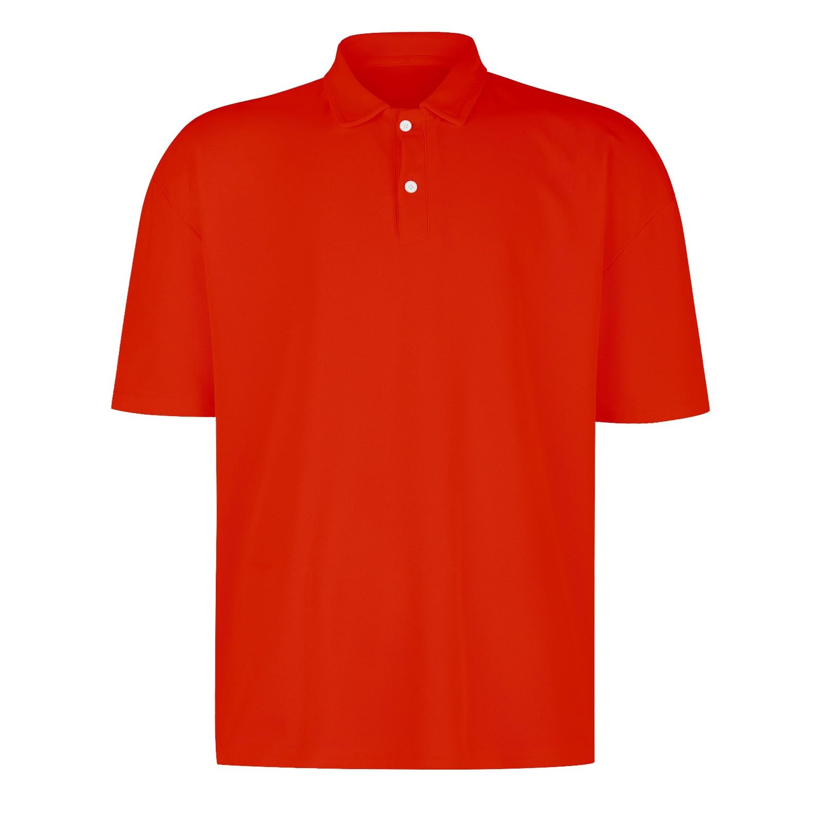 Generico Men's Polo Shirt Short Sleeve Summer Work Shirts Elegant Lightweight Cotton Tennis Polo Shirt with Buttons Regular Fit Stretch Casual Shirt Tshirt - 3