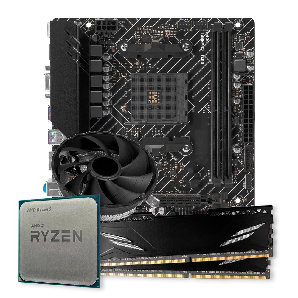 Kit Upgrade Gamer Mancer | Ryzen 5 5600GT + Placa-mãe A520M +