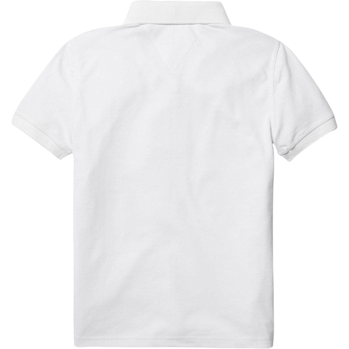 Tommy Hilfiger Chłopięce koszulki polo z krótkim rękawem, biały (Bright White), 8 lat