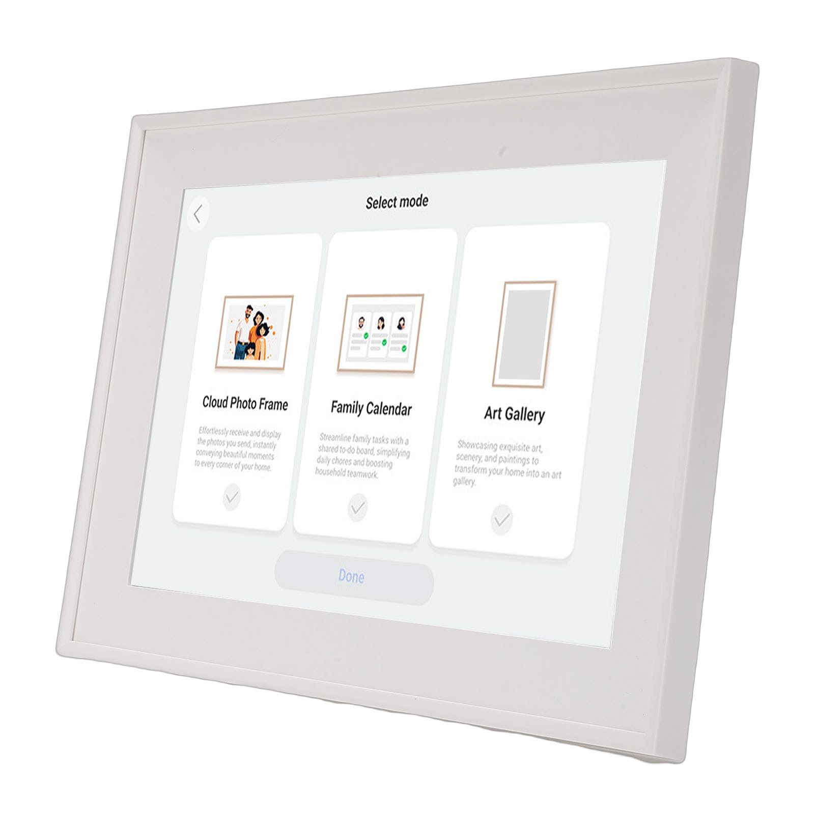 Topiky Intelligenter Digitaler Kalender, 10,1 Zoll LCD-Touchscreen, Interaktiver Familienplaner, Aufgabendiagramm, Zuhause, Aufgabenverwaltung, Zeitplan, Organizer, Synchronisierung, WLAN,