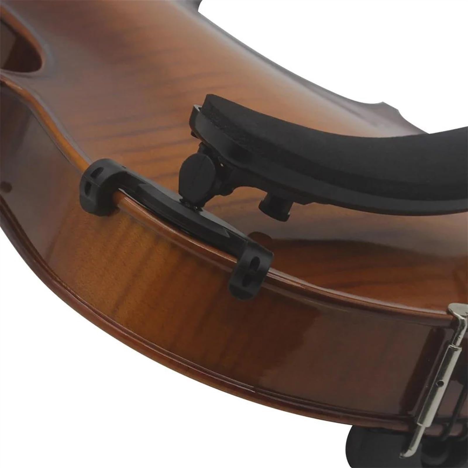 poggiaspalla per violino 3/4 4/4 Violino Spalliera Pad Nero Professionale Morbido Spalliera Pad Supporto Parti Violino Accessori Violino