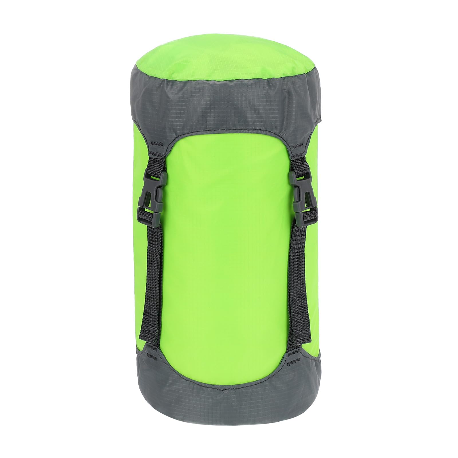 YELARXI Compression Sack, Ultralight Sleeping Bag Stuff Water-Resistant Durable Storage Sacks for Space Saving Gear 52L & Fluorescent Green -Fit for (Camping/Hiking/Backpacking Trip/)