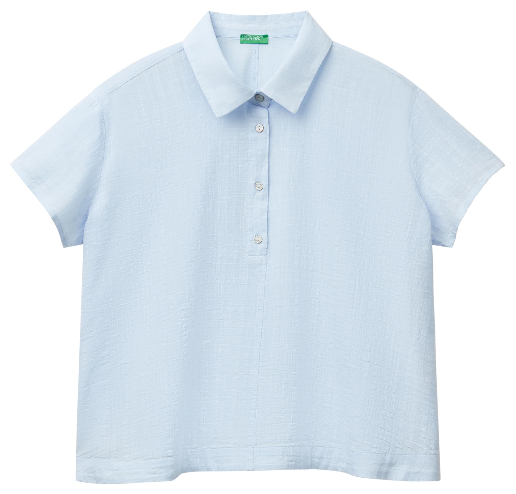 United Colors of Benetton Shirt, Blue, XS