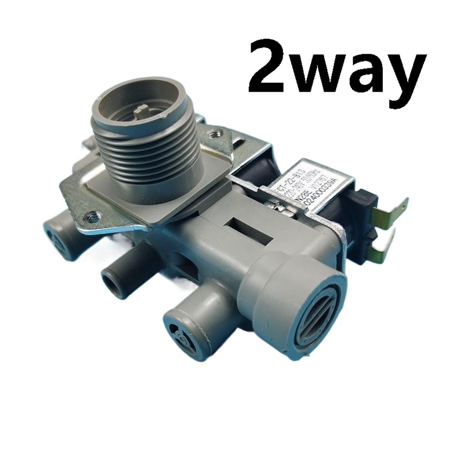 1 szt. bęben akcesoria do pralki zawór wlotowy, kompatybilny z Haier, kompatybilny z Lavadora, zawór elektromagnetyczny 2/3/4-drożny AC220V (50/60Hz) zawór dozujący (3-drożny)
