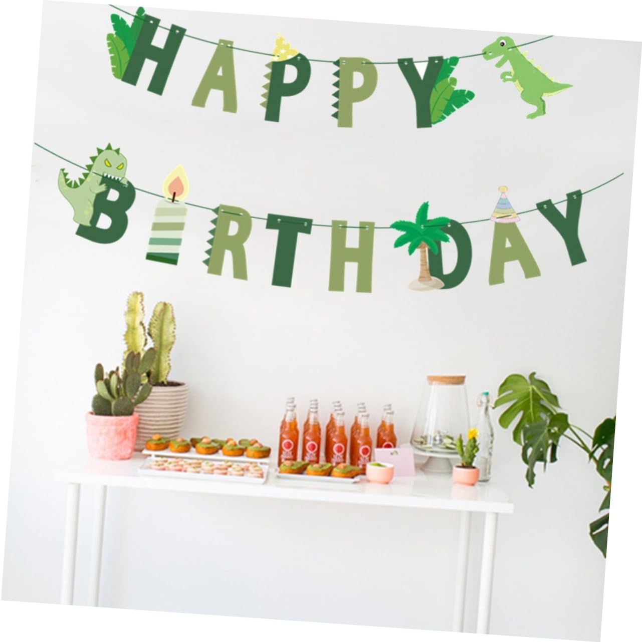 Gioco di festa a tema dinosauro con code, gioco per feste a tema