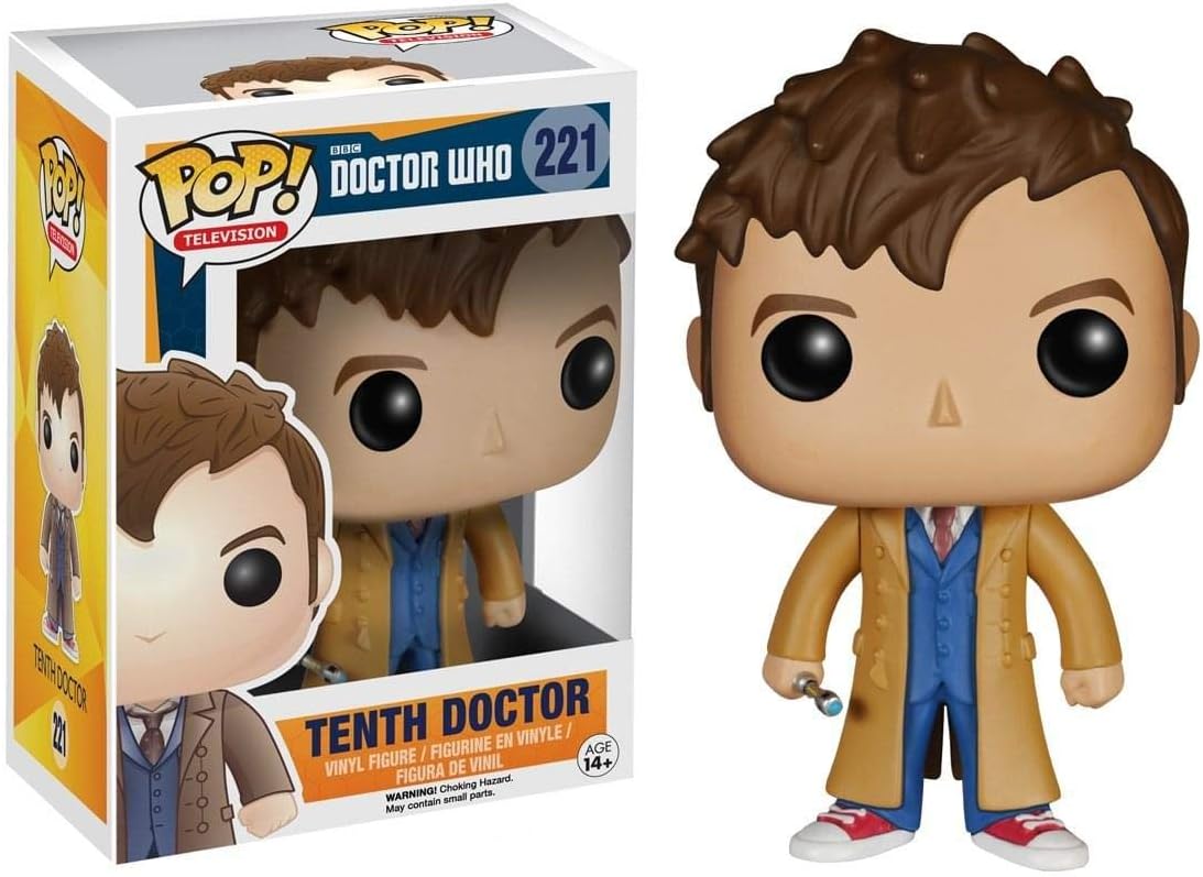 Funko 4627 POP TV: Doctor Who Dr #10 Action Figure