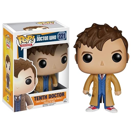 Funko 4627 Pop Tv: Doctor Who Dr #10 Action Figure