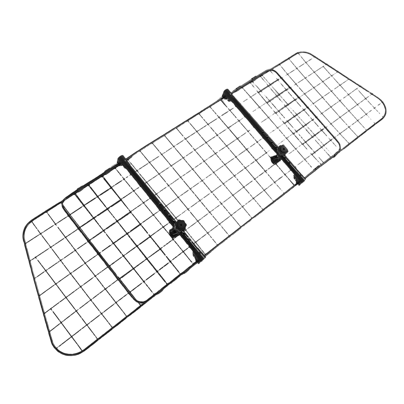 Yctze Cancello Divisorio per Auto per Cani, Regolabile, Universale, per Animali Domestici, per SUV, Camion, Berline, con Design in Rete Resistente, Altezza 30 Cm, Larghezza 35-57
