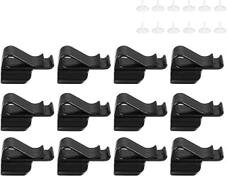 TINGB 12Pcs Golf Putter Clip Golf Putter Clamp Set Push Rod Training Clips Holder Putting Fastener Golf Ball Mark Clamp Holder