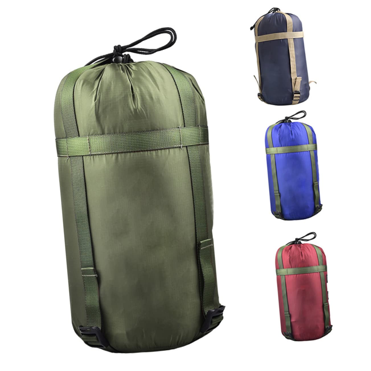 OSOLADY Sleeping Bag Compression Bag Ultra Packable Quilt Storage for Outdoor Adventures ()