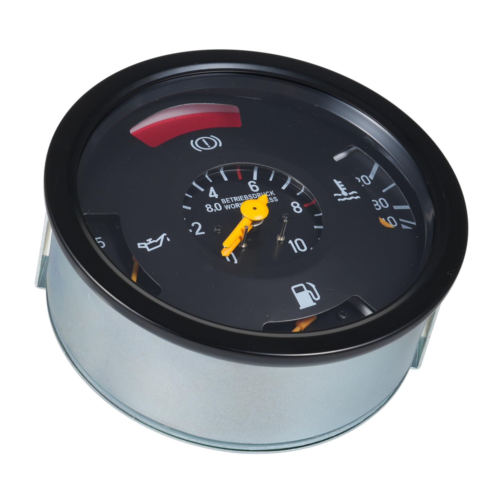 3-in-1-Wassertemperaturanzeige, Kraftstoffanzeige und Öldruckanzeige, passend für PKW, Motorräder und schwere LKW, ersetzt OE 0025405847, 5,91 Zoll Digitalanzeige, robuste