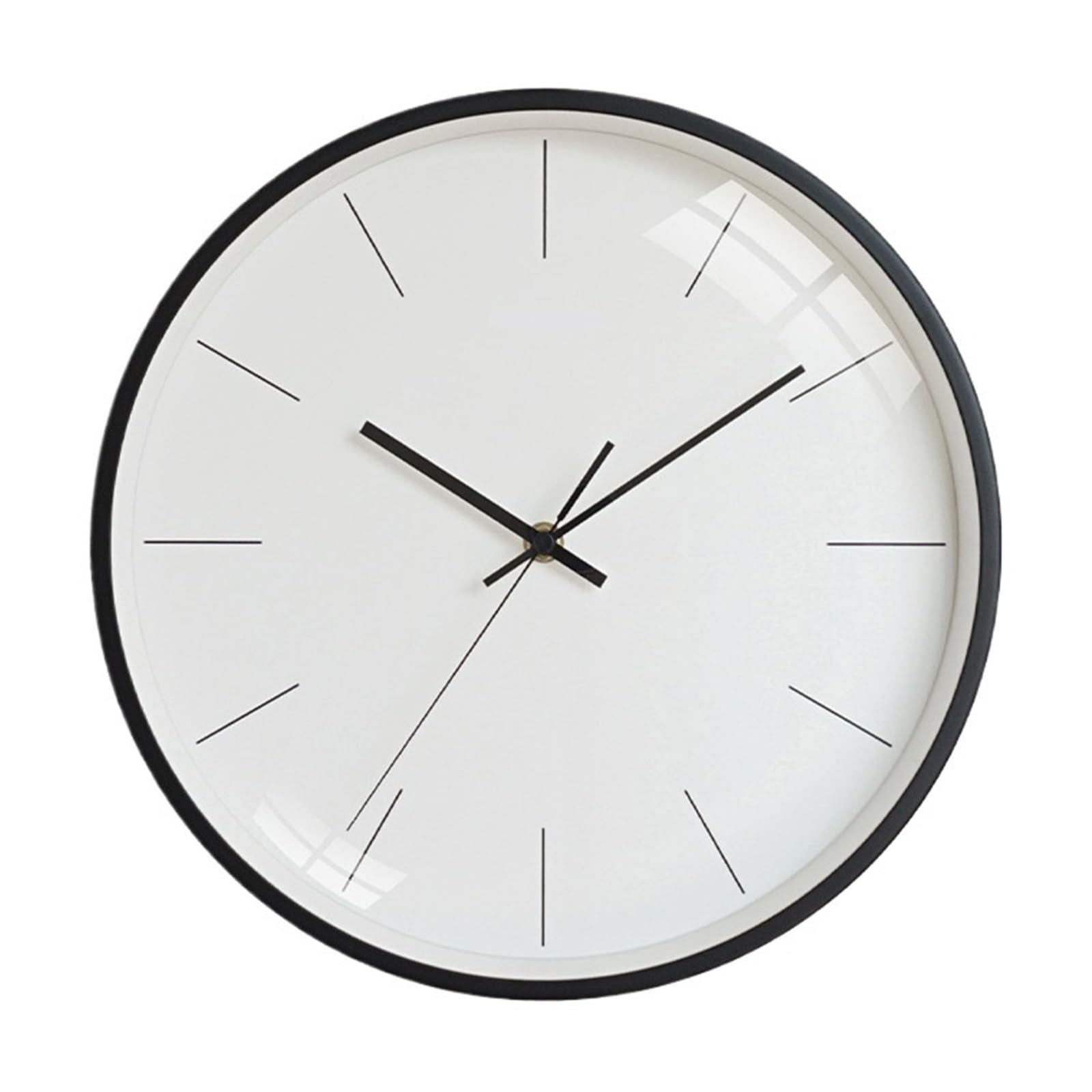 Aioneer Wall Clock Luxury Minimalist Wall Clock Home Use Silent Battery-Operated-12 Inch