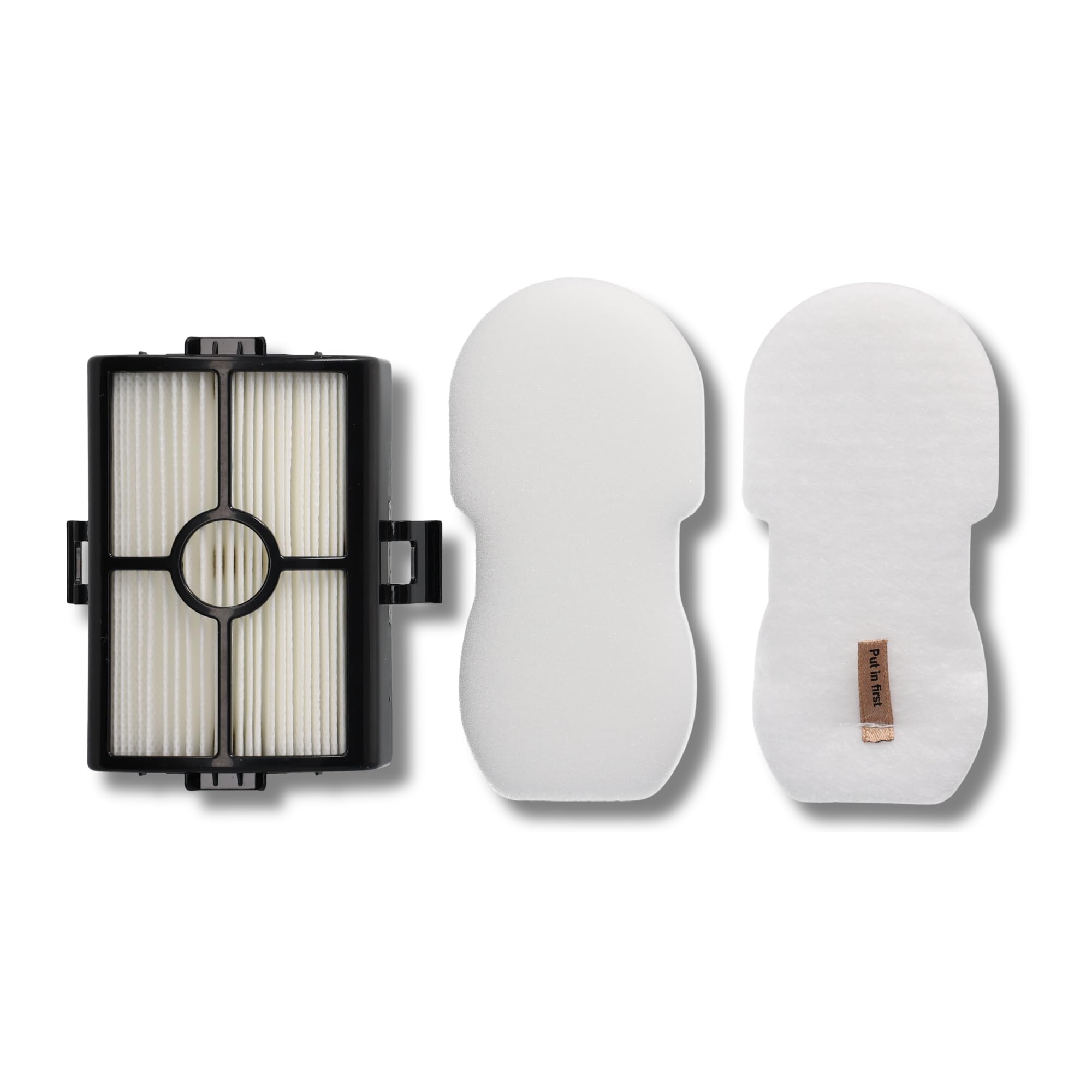 Finest-Filters Replacement Filter Kit for Shark Stratos HZ3000UKT Corded Stick Vacuum | Includes 1 x HEPA Post-Motor Filter and 2 x Foam Pre-Motor Filters | Compatible with Shark HZ3000 Series