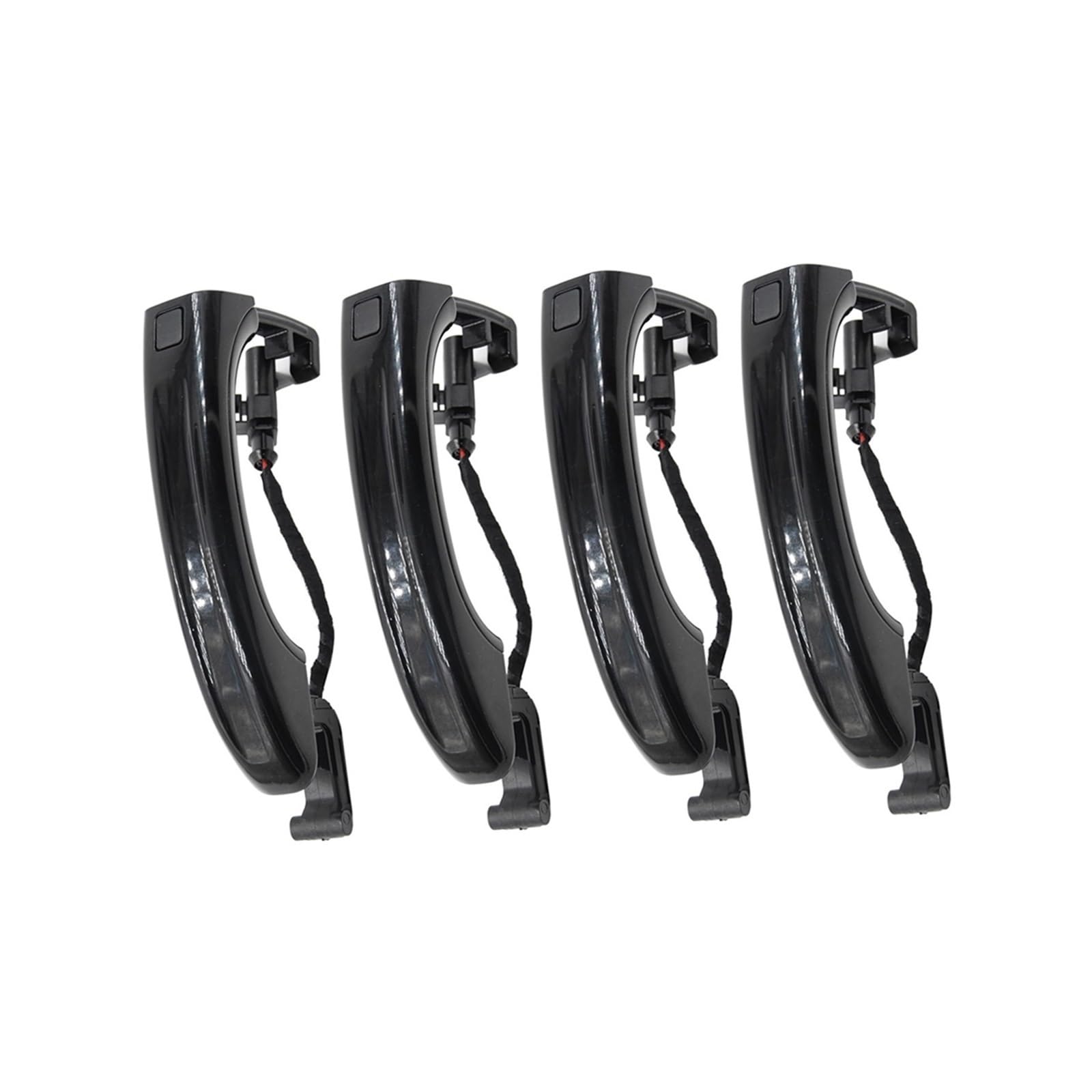 Drezzo Old Black Car Exterior Door Handle Q7 2007-2015 For Smart Sensor Exterior Door Handle 4L0837205a 4L0837205b 4L0837207a(Old Black)