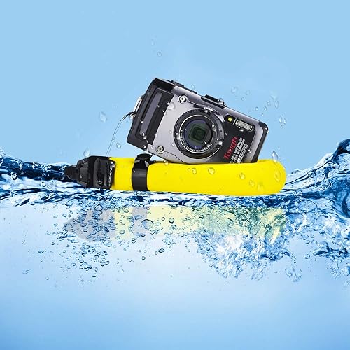 Miniatura 6 de JJC Correa de flotador impermeable para cámara compatible con Olympus TG-6 TG-5 TG-4 Nikon W300 W100 Canon D30 Fuji XP140 XP130 XP90 XP80 y teléfono