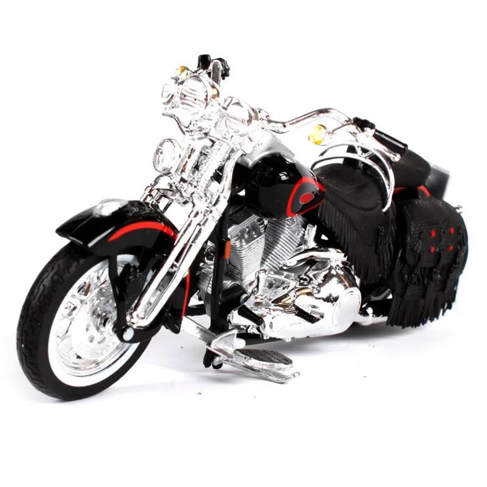 SEYXF Motorbike Toy 1:18 for Harley FLSTS for Heritage for Springer Motorcycle Model Simulation Diecasts Metal Toys Gift