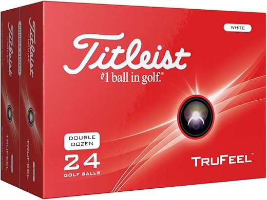 Titleist 2026 TruFeel Golf Balls 12pk White
