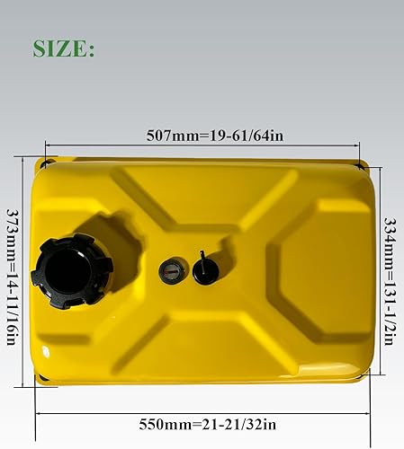 Miniatura 2 de YAMAKATO Tanque de combustible para generador de 5 galones para Champion 2800 3000 3500 3550 3650 3800 4000 4375 4500 vatios y Honda Clone 3KW